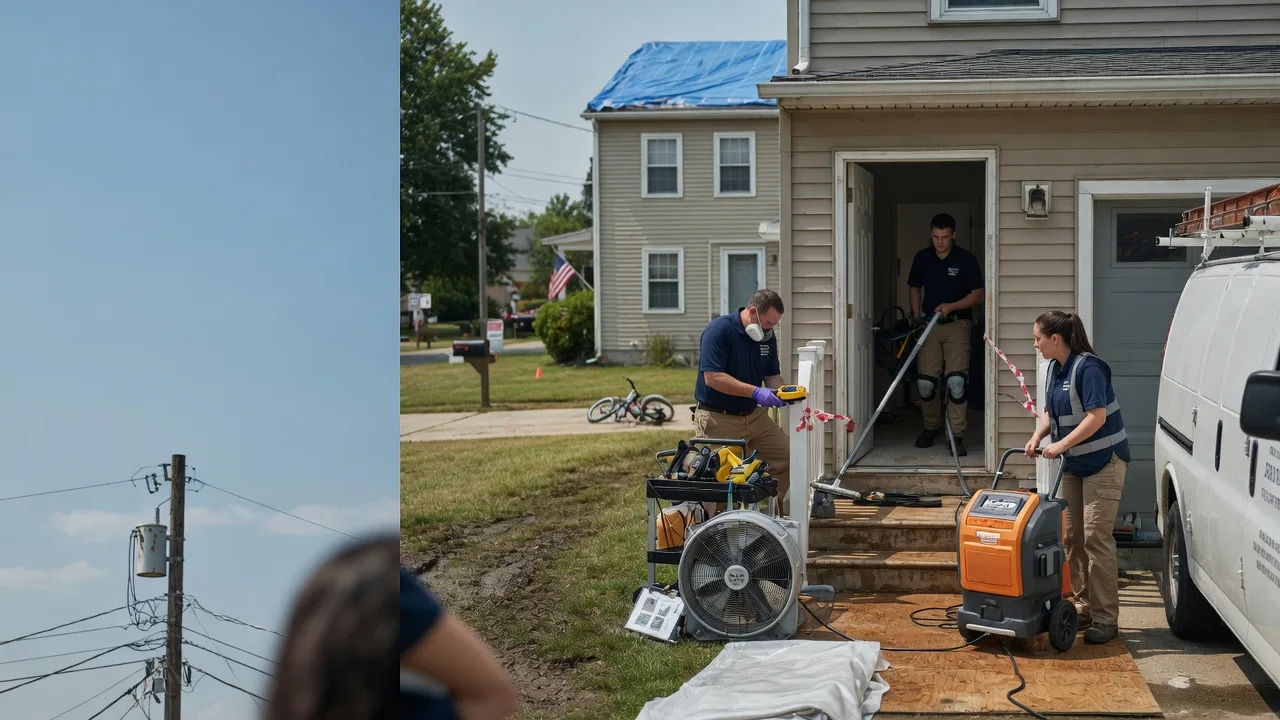 Water Damage Repair in Sagola, MI near me